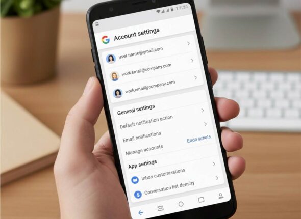 Google Email Android Settings