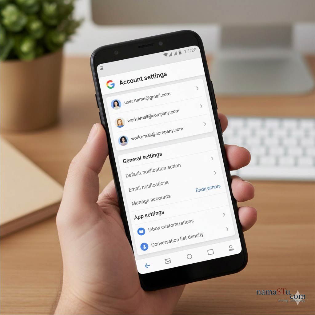 Google Email Android Settings