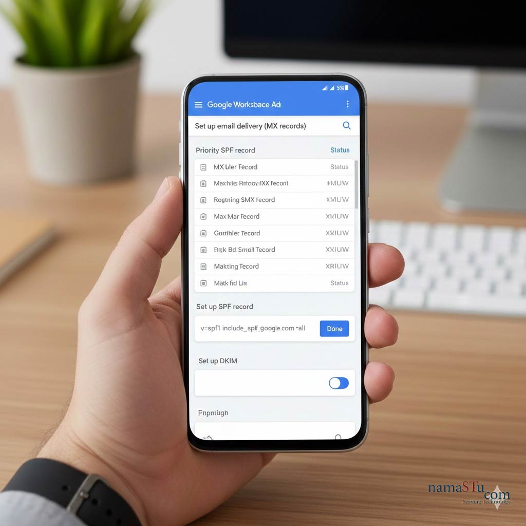Google Email Domain Settings