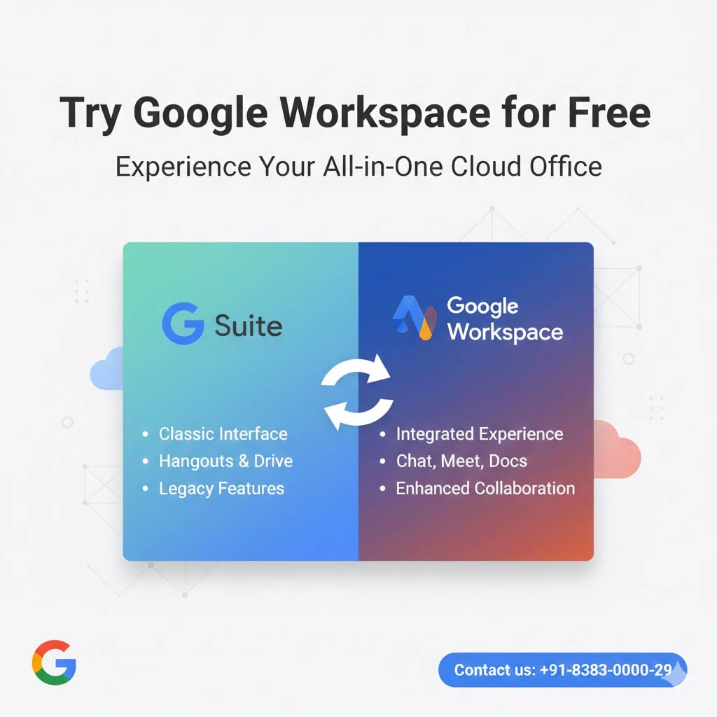 Try Google Workspace for free