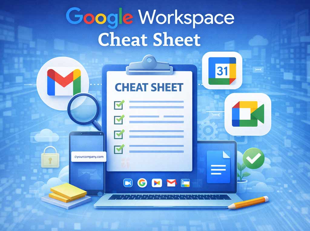 Google Workspace Cheat Sheet