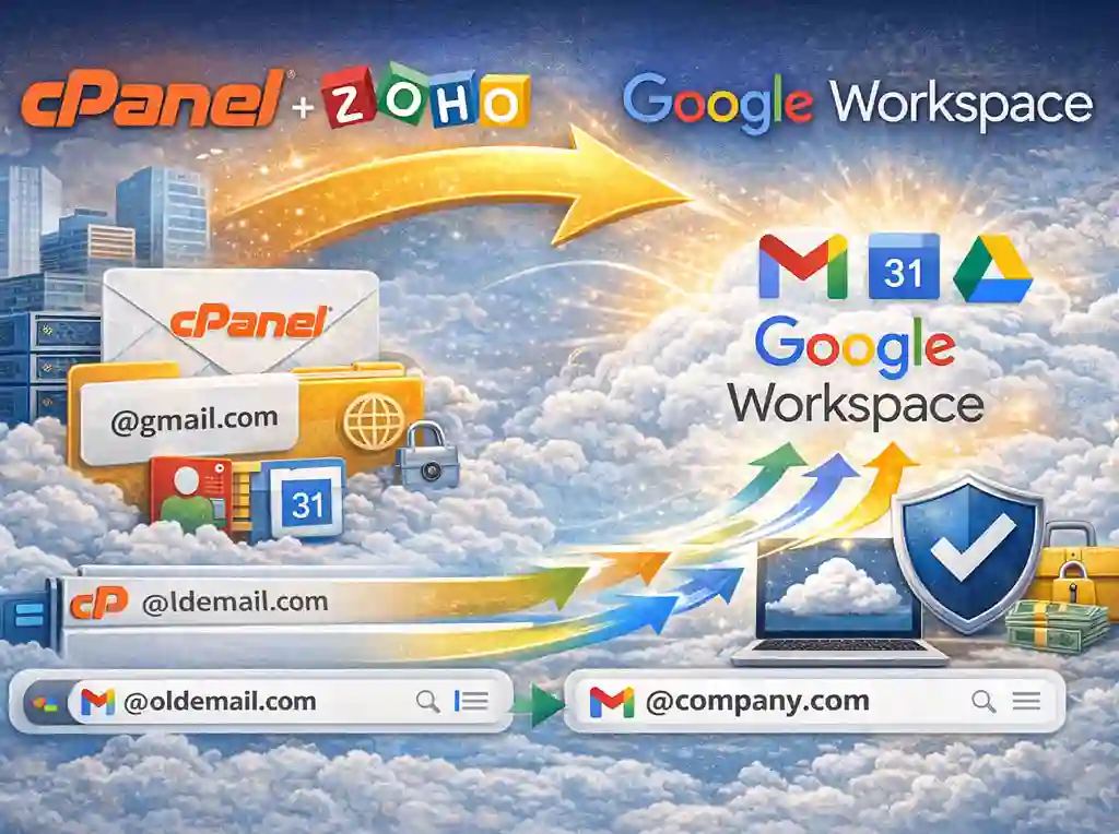 Cpanel To Google Workspace