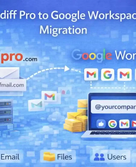 Rediff Pro To Google Workspace Migration